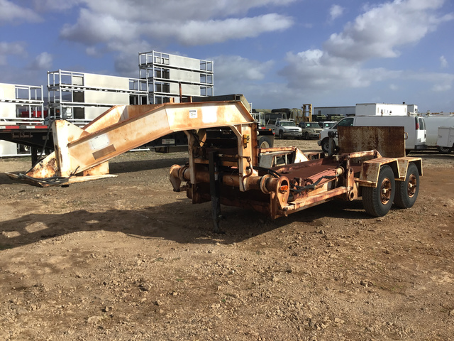 1987 Advance Metalworking EPG4-715 Equipment Trailer