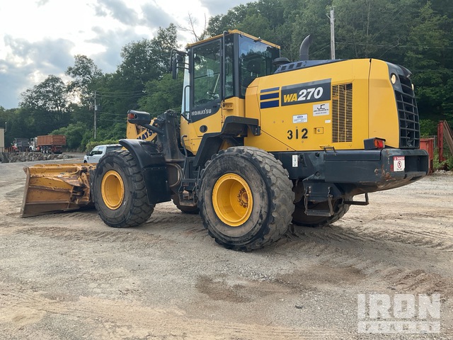 CARGADOR FRONTAL 2017 KOMATSU WA2708