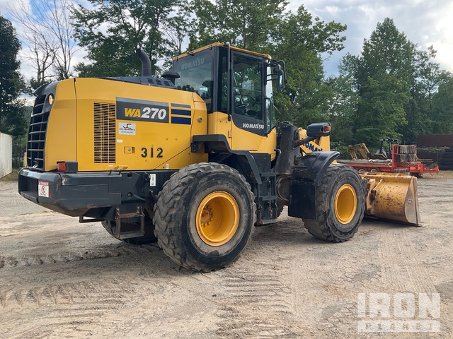 CARGADOR FRONTAL 2017 KOMATSU WA2708
