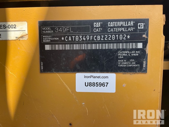 EXCAVADORA 2018 CATERPILLAR 349FL