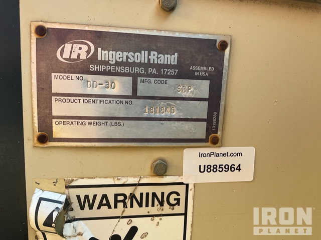 COMPACTADOR 2005 INGERSOLL RAND DD30