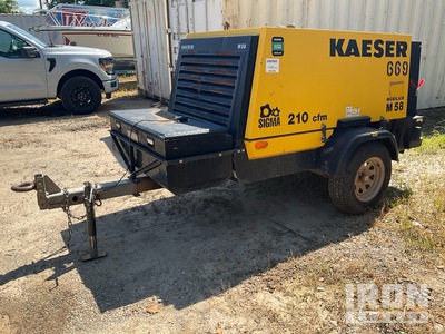 2018 Kaeser M58 210 cfm Mobile Air Compressor