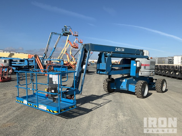 ELEVADOR ARTICULADO 2013 GENIE 4WD Z6034