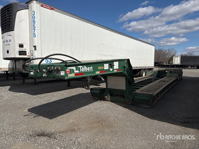 Talbert T Army 2015 Talbert T(4)-55SA-HRG- (EC3/1)-T1 55 ton Tri/A Removable Gooseneck ...