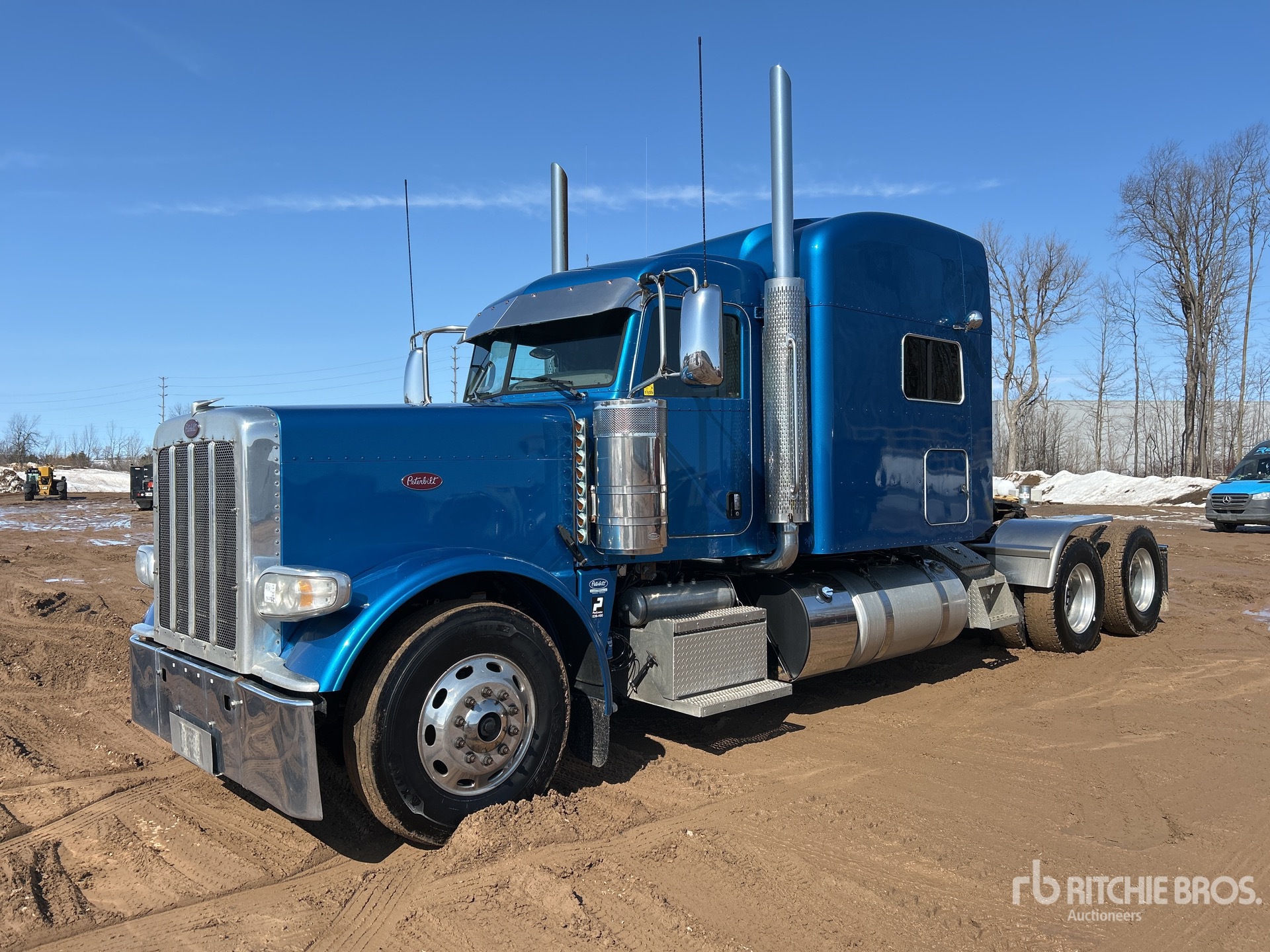 2022 Peterbilt 389 6x4 Cabeza Tractora Cabina Dormitorio