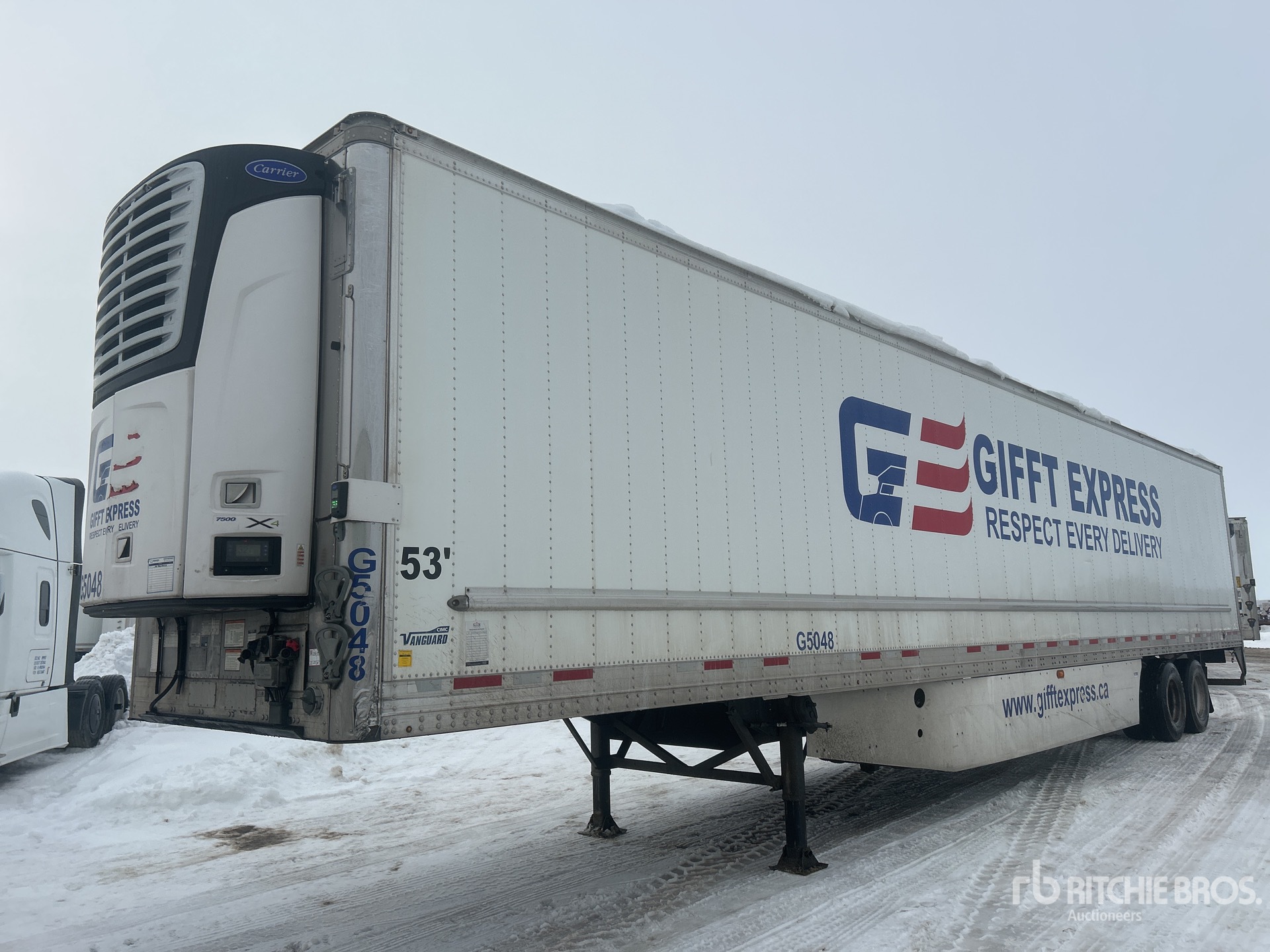 2020 CIMC 53 ft x 102 in T/A Refrigerated Trailer