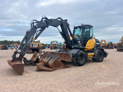 2019 Mecalac 11MWR Pelle Sur Pneus Wheel Excavator