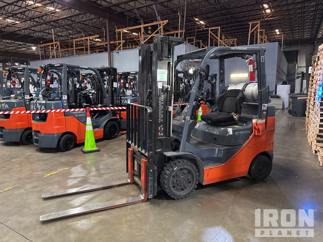 2020 Toyota 8FGCU25 4500 lb Forklift in Laredo, Texas, United States ...