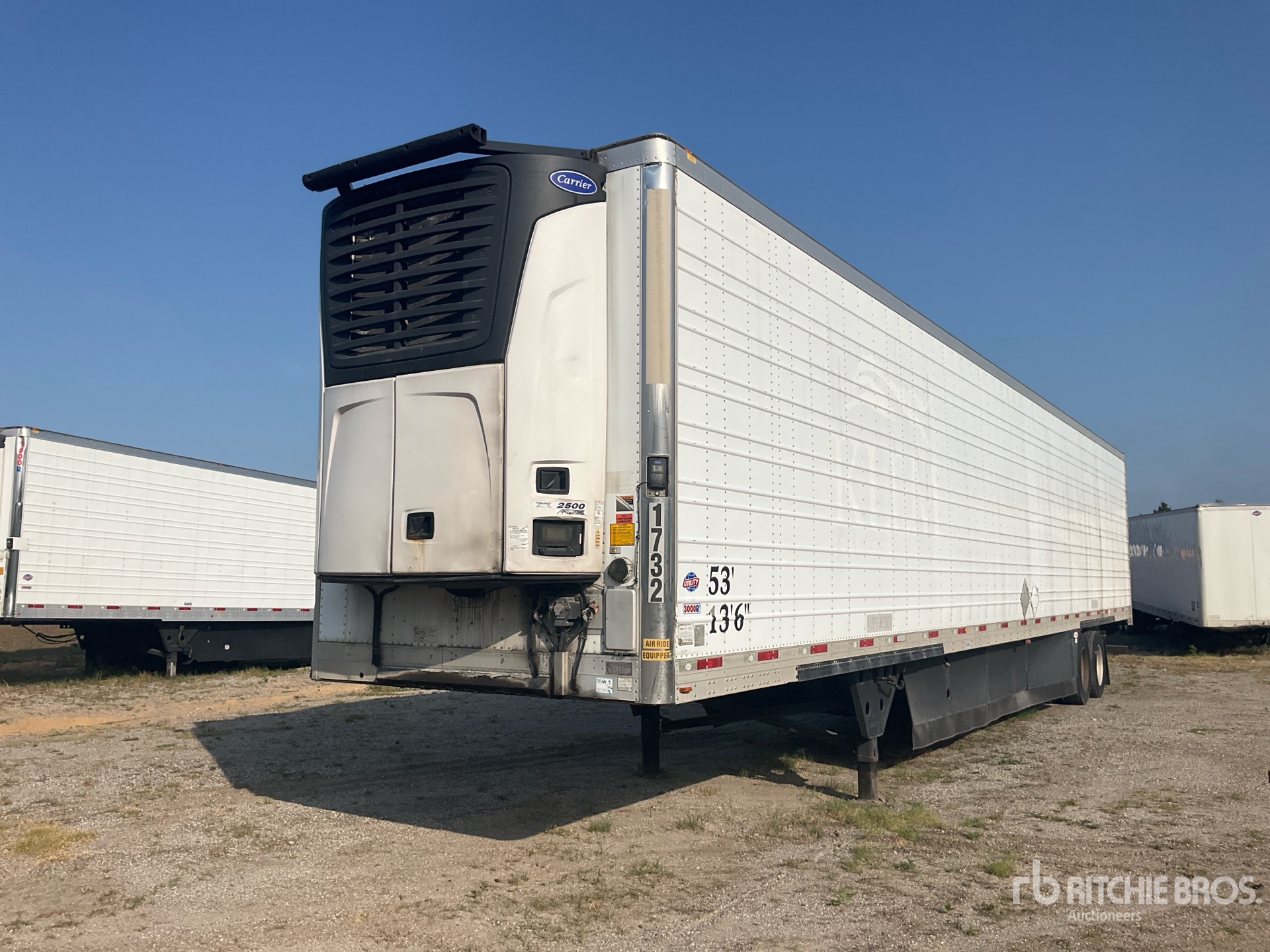 2014 Utility VS2RA 53 ft x 102 in T/A Refrigerated Trailer