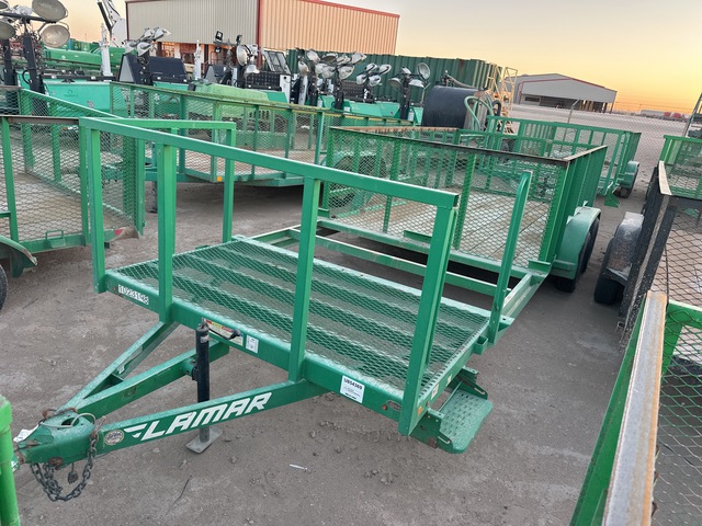 2017 Lamar XP832023 20 ft T/A Utility Trailer