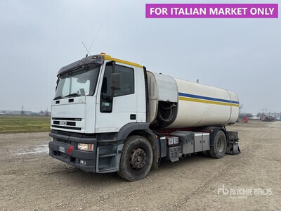 Massenza on 2003 Iveco Magirus 190E31/E3 4x2 Ciężarówka do dystrybucji asfaltu