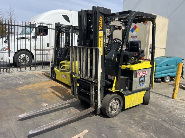 2019 Yale ERC050VG 4600 lb Electric Forklift 2019 Yale ERC050VG 4600 lb Electric Forklift