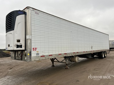 2017 Wabash RFALHSA 53 ft x 102 in T/A Refrigerated Trailer (Inoperable)