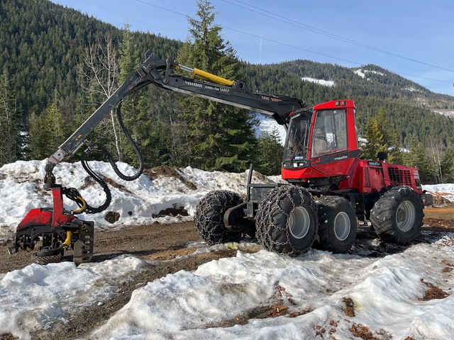 2013 Komatsu 941.1 6x6 Wheel Harvester