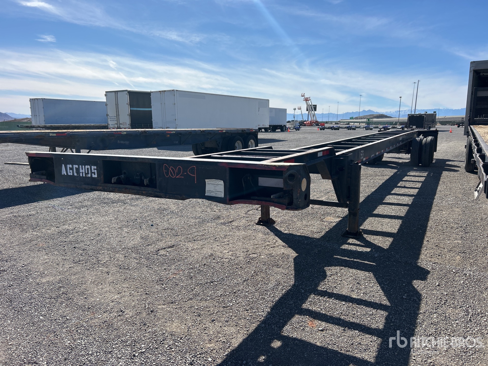1997 Hyundai 53 ft T/A Container Trailer
