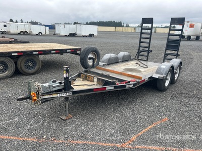2018 Pratt CP0510 10 ft T/A Rimorchio per attrezzatura