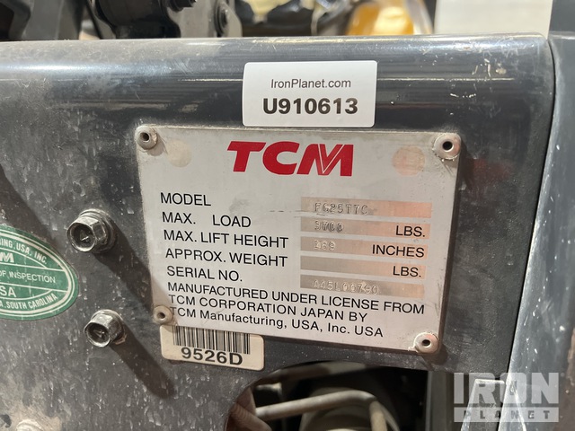 MONTACARGAS TCM FG25T7G