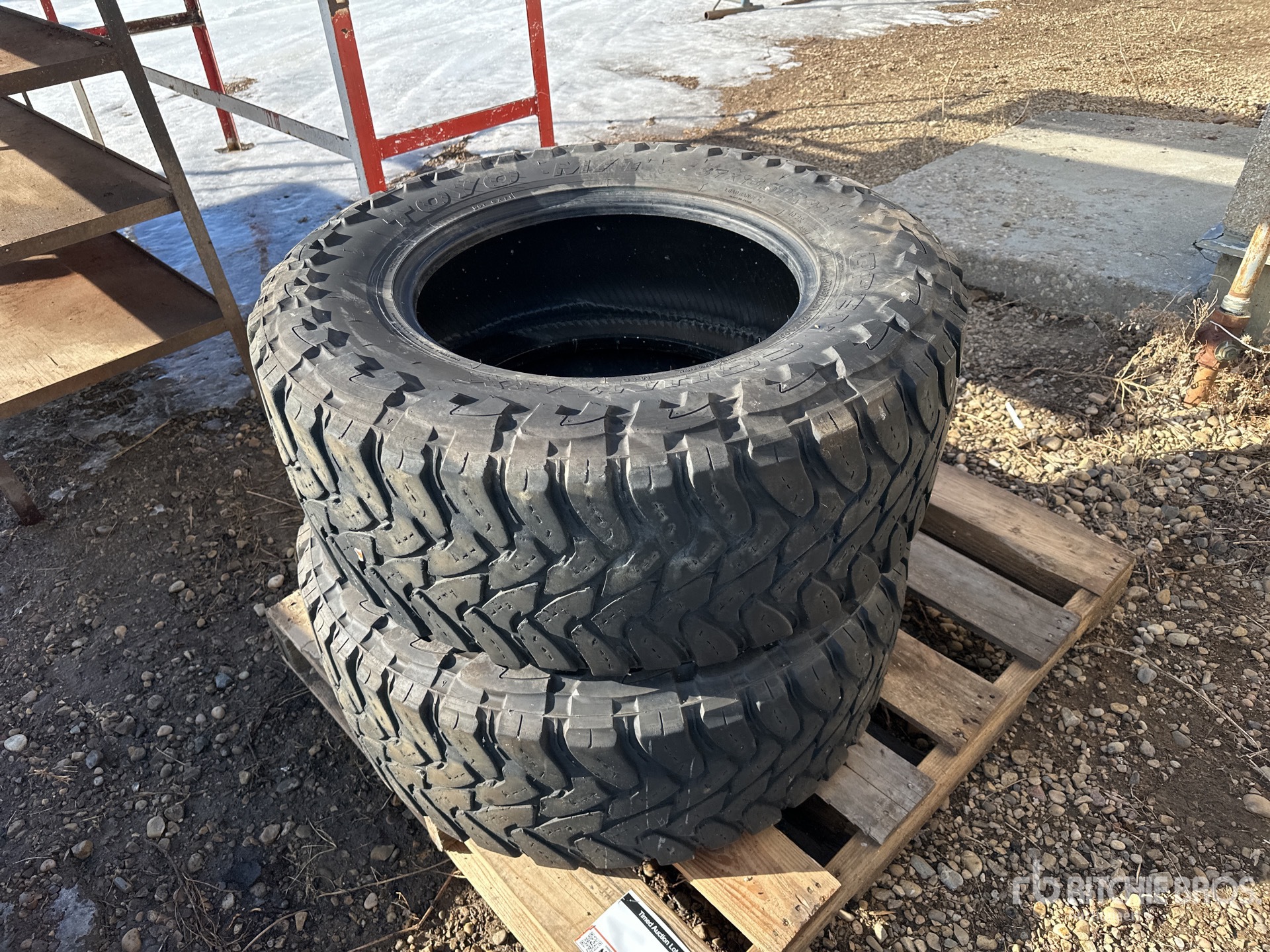 Quantity of (2) Toyo Open Country 37x13.50R20LT Tires