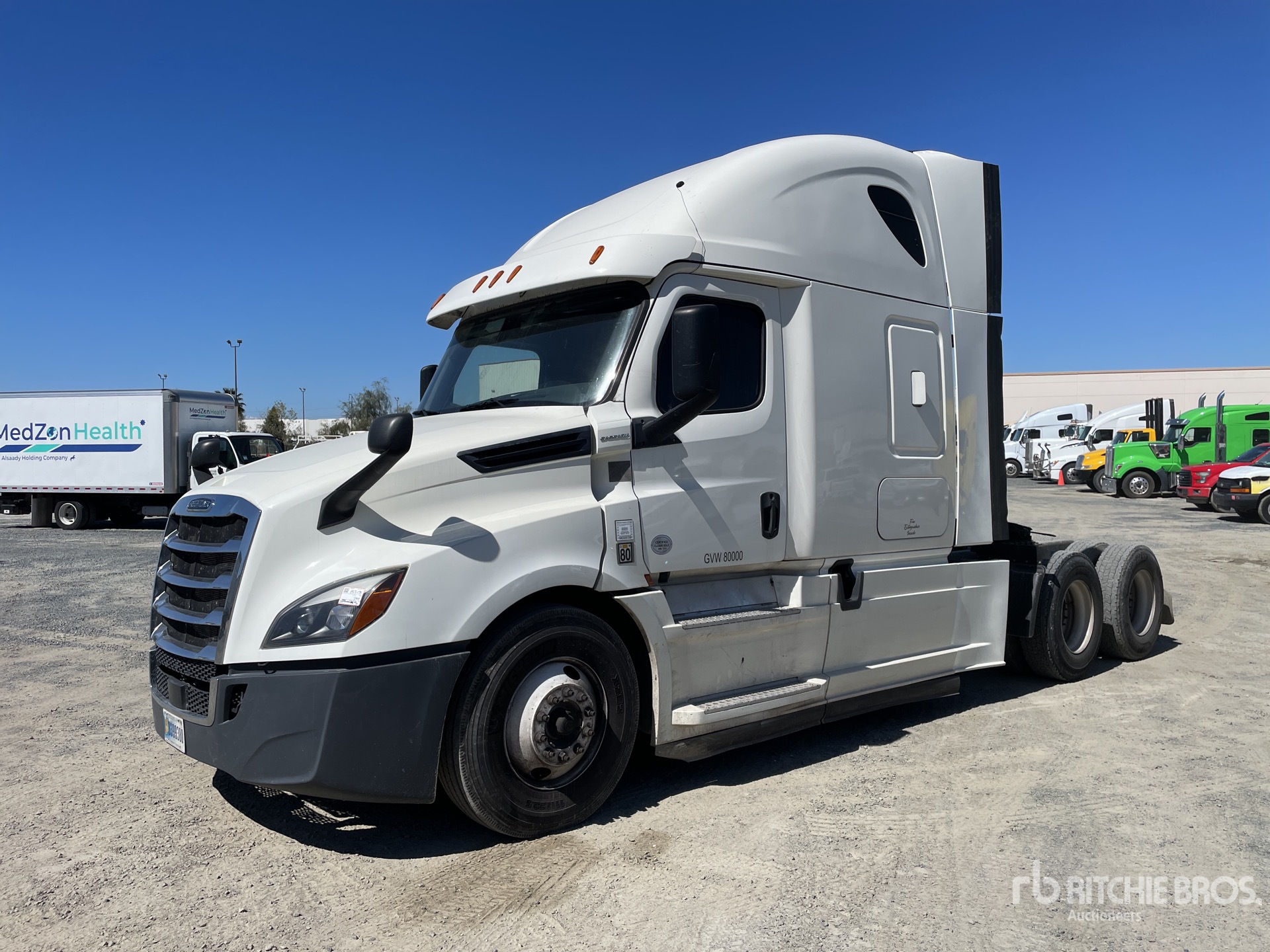 2019 Freightliner Cascadia 126 6x4 Tracteur Routier Couchette