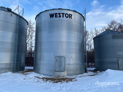 Westor +/- 7000 bu 6 Ring Grain Bin