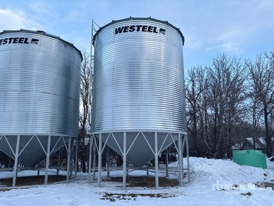 Westeel 5 Ring Hopper Grain Bin