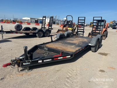 2019 MMDI 614SLTD 14 ft T/A Equipment Trailer