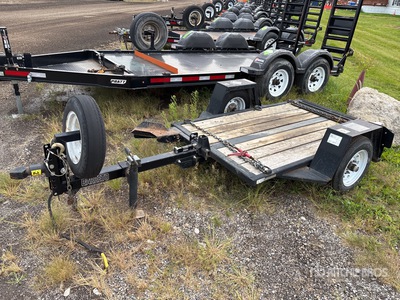 2018 Barreto E4X6TBT 6 ft S/A Tilt Deck Trailer