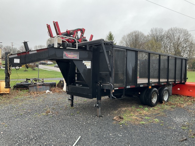 2015 Ameritrail GNQ20-202 T/A Gooseneck Hose Tugger Trailer