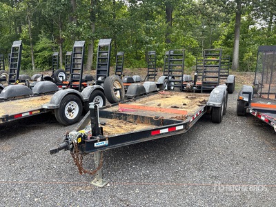 2018 MMDI 614SLTD 7376 lb 14 ft T/A Equipment Trailer