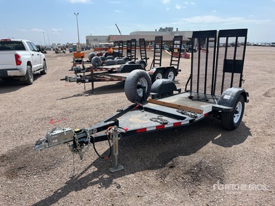 2018 MMDI 47RVX10 7 ft S/A Equipment Trailer