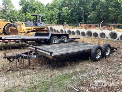 2001 Carson 16 ft T/A Equipment Trailer