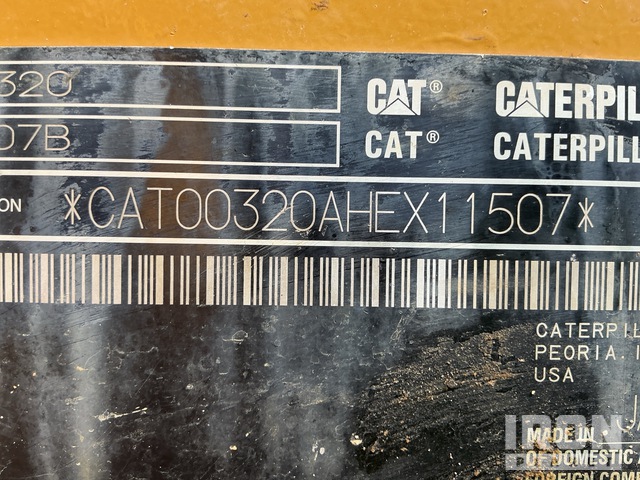 EXCAVADORA 2019 CATERPILLAR 320