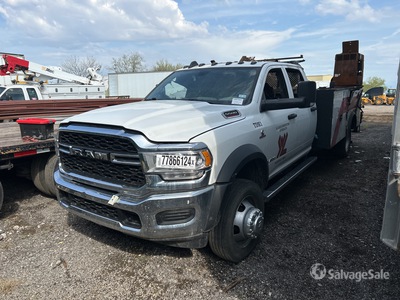 2022 Ram 5500 Heavy Duty 4x4 Crew Cab Ciężarówka serwisowa (Inoperable)