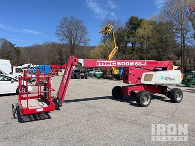 2016 MEC 60JD 4WD Diesel Articulating Boom Lift