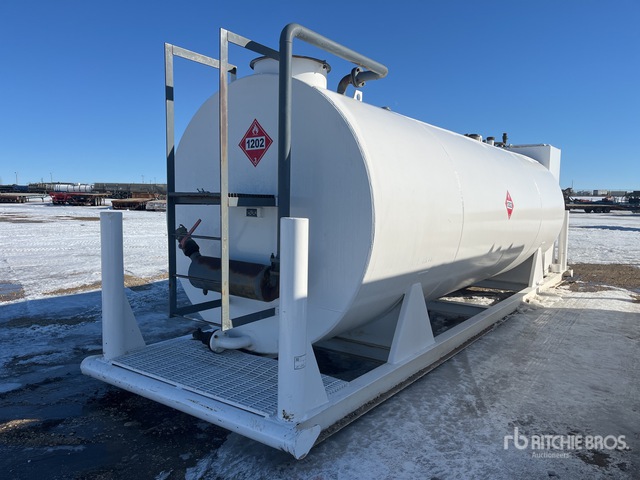 2008 24890 L Skid Mounted Diesel Fuel Tank | Ritchie Bros. Auctioneers