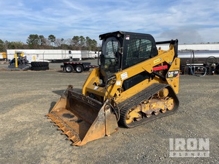2018 Cat 259D Two-Speed Compact Track Loader in Butner, North Carolina ...