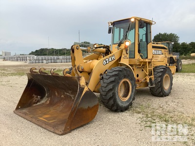 1999 John Deere 624H Pala cargadora
