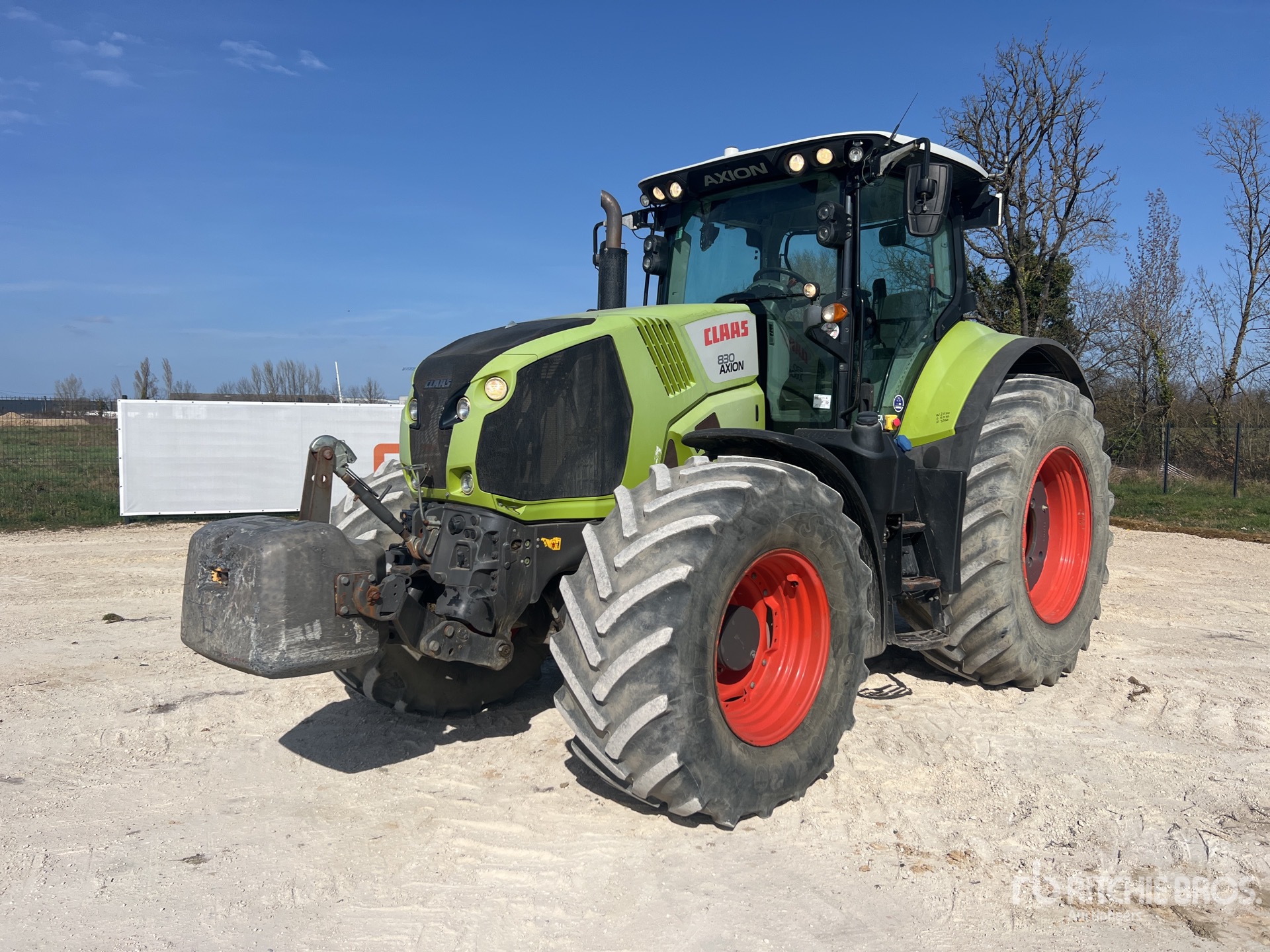 2016 Claas Axion 830 Cematic Tracteur Agricole 4x4 4WD Tractor