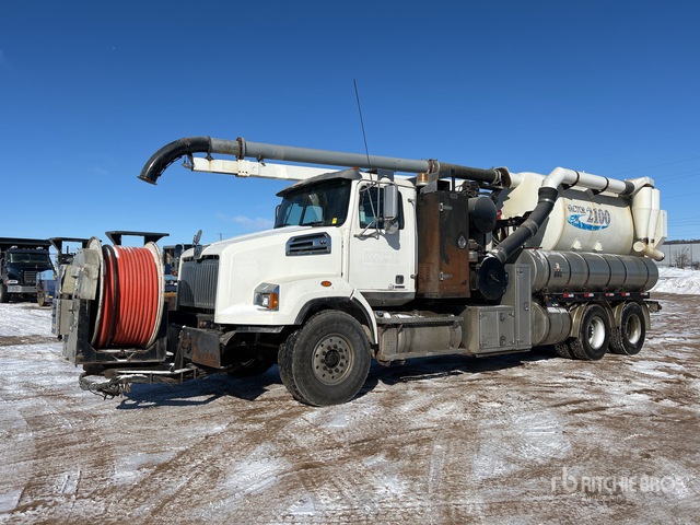 Vactor 2112P-18 on 2015 Western Star 4700SB 6x4 Sewer Cleaner Truck ...