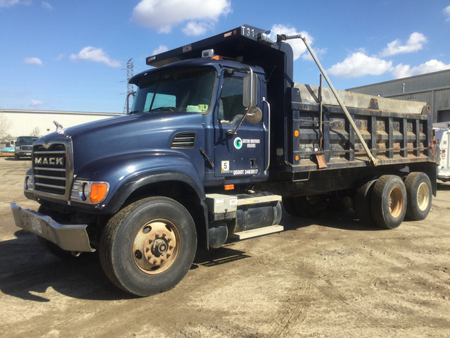 2007 Mack CV713 T/A Dump Truck 2007 Mack CV713 T/A Dump Truck