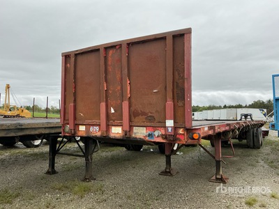 1997 Great Dane 40000 lb 48 ft T/A مقطورة مسطحة