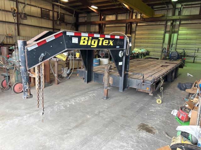 2014 Big Tex 25 ft T/A Gooseneck Equipment Trailer 2014 Big Tex 25 ft T/A Gooseneck Equipment Trailer