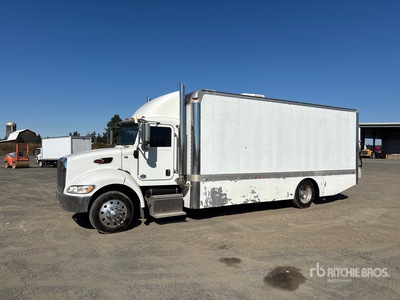 2013 Peterbilt 337 4x2 Van Truck