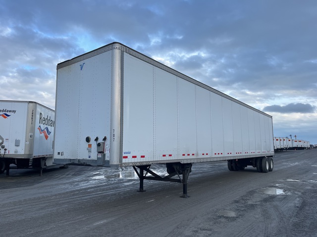 2016 Vanguard VXP 53 ft T/A Van Trailer