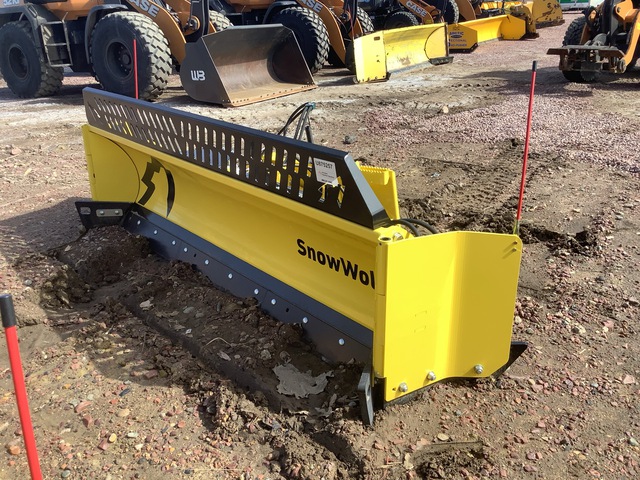 2024 Snow Wolf 9 ft Skid Steer Snow Blade (Unused)