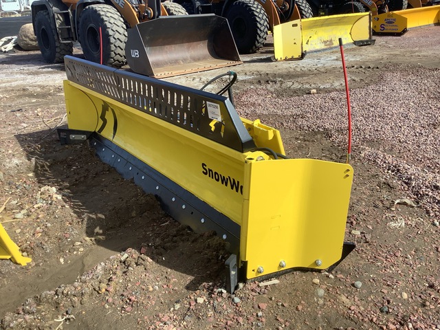 2024 Snow Wolf 11 ft Skid Steer Snow Blade (Unused)