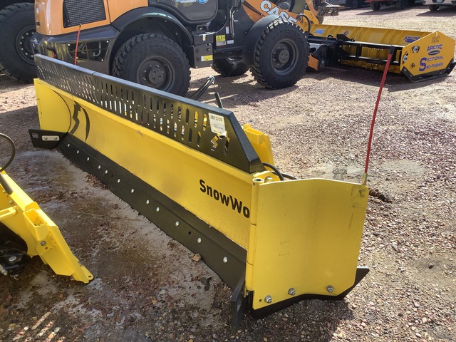 2024 Snow Wolf 11 ft Skid Steer Snow Blade (Unused)