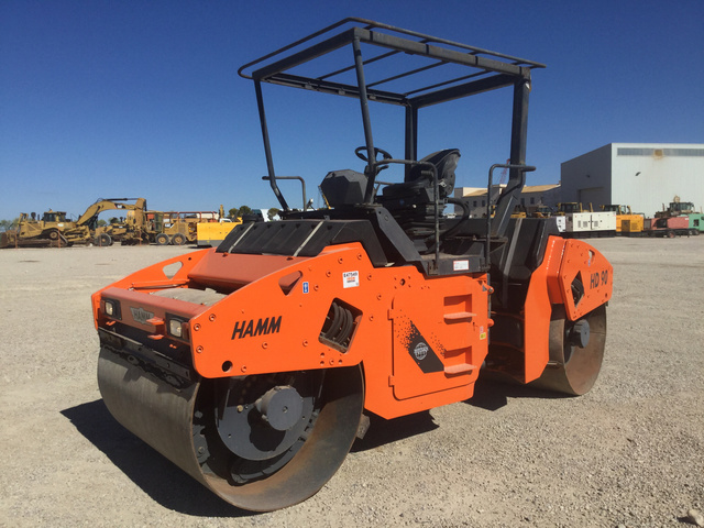 2009 Hamm HD90 Vibratory Double Drum Roller 2009 Hamm HD90 Vibratory Double Drum Roller