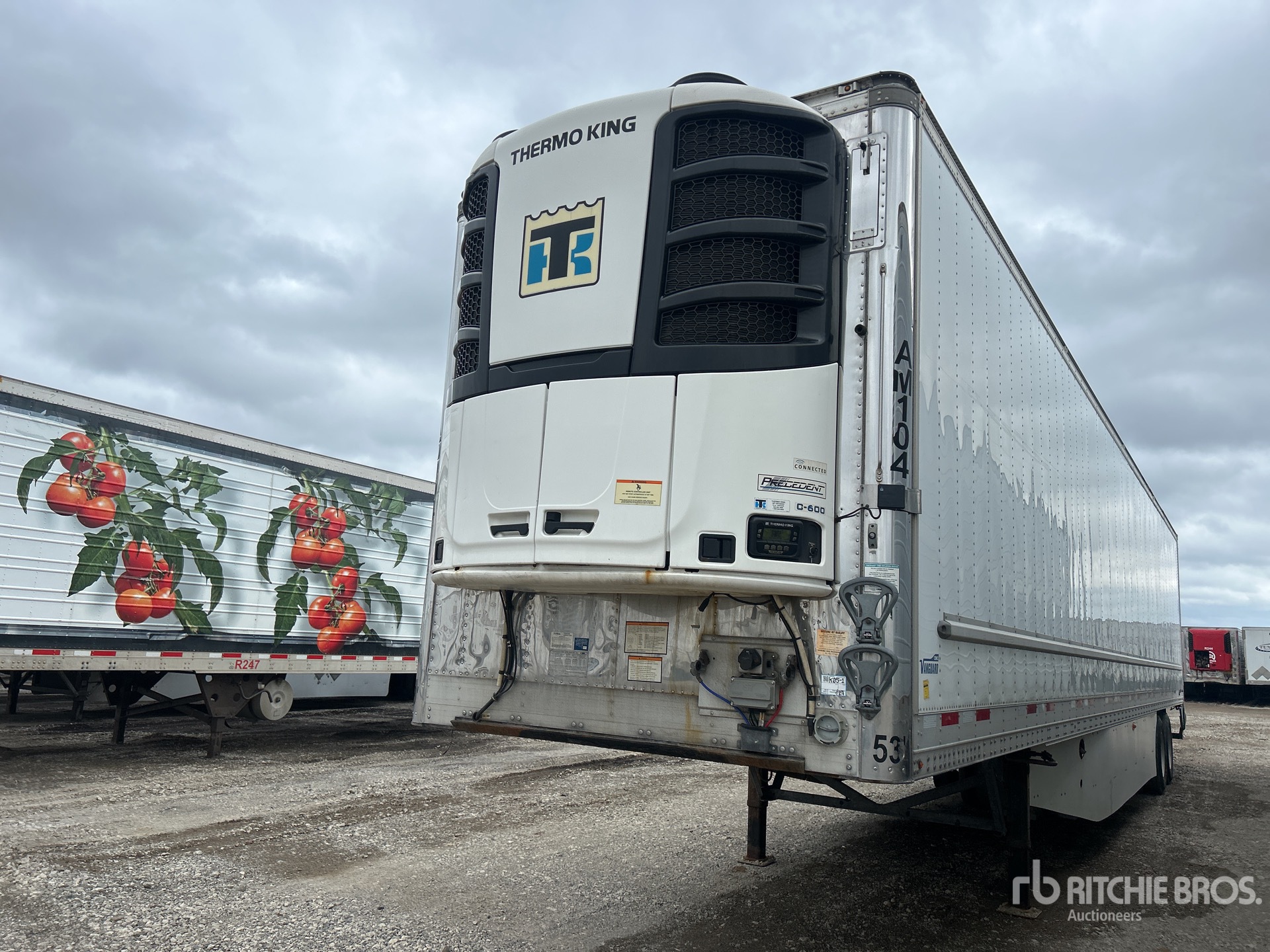 2019 CIMC 1RBR5305 53 ft x 102 in T/A Refrigerated Trailer