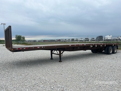 2001 Wabash 48 ft T/A Flatbed Trailer